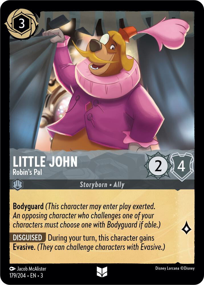 Lorcana - Little John - Robin's Pal - Into the Inklands (3)