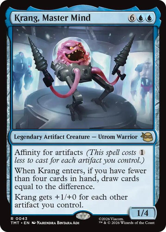 MTG - Krang, Master Mind - Teenage Mutant Ninja Turtles (TMT)