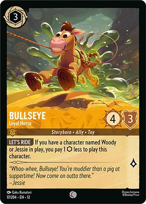 Lorcana - Bullseye - Loyal Horse - Wilds Unknown (12)