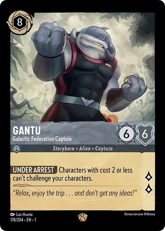 Lorcana - Gantu - Galactic Federation Captain - The First Chapter (1)