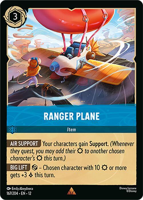 Lorcana - Ranger Plane - Wilds Unknown (12)