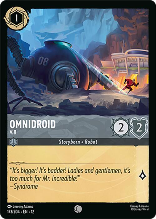 Lorcana - Omnidroid - V.8 - Wilds Unknown (12) Cold Foil