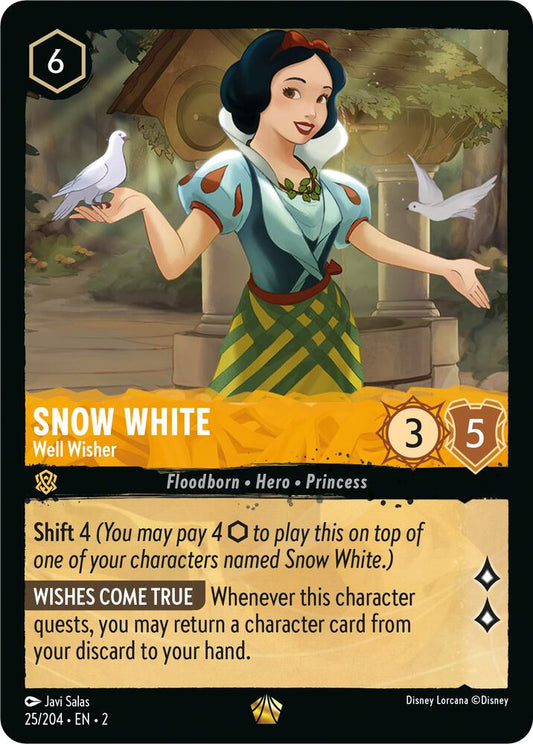 Lorcana - Snow White - Well Wisher - Rise of the Floodborn (2)