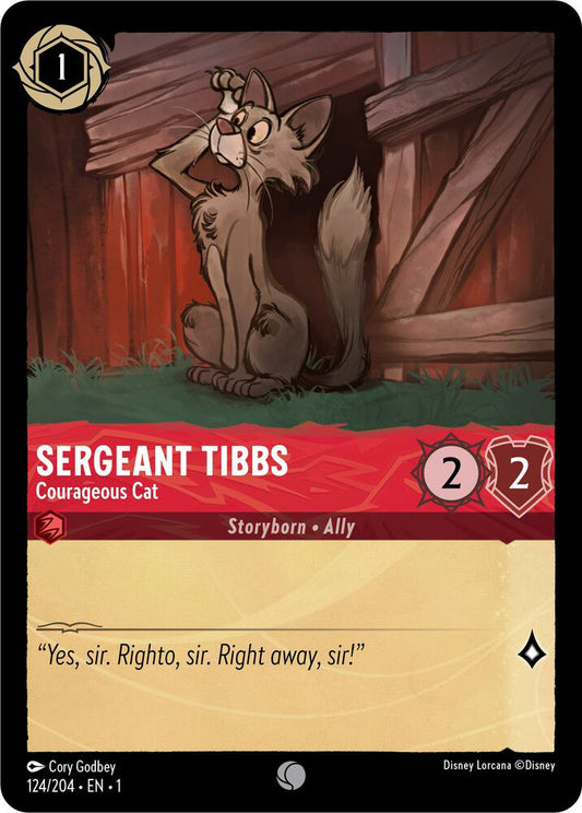 Lorcana - Sergeant Tibbs - Courageous Cat - The First Chapter (1)