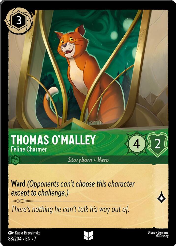 Lorcana - Thomas O'Malley - Feline Charmer - Archazia's Island (7)