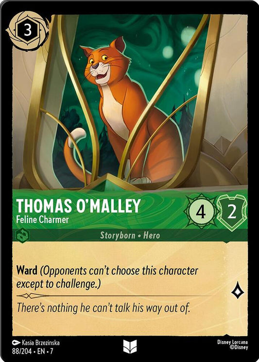 Lorcana - Thomas O'Malley - Feline Charmer - Archazia's Island (7)
