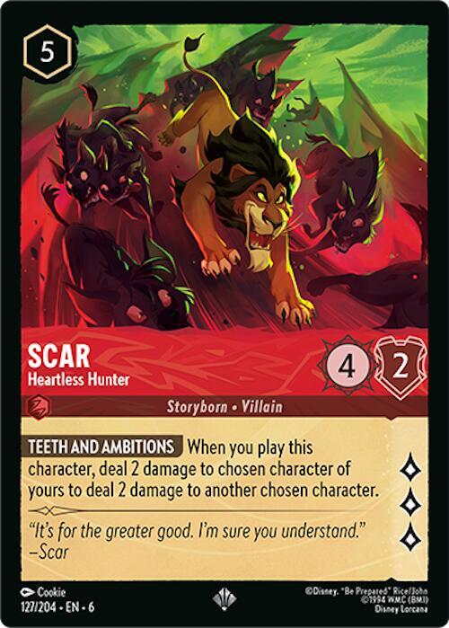 Lorcana - Scar - Heartless Hunter - Azurite Sea (6)