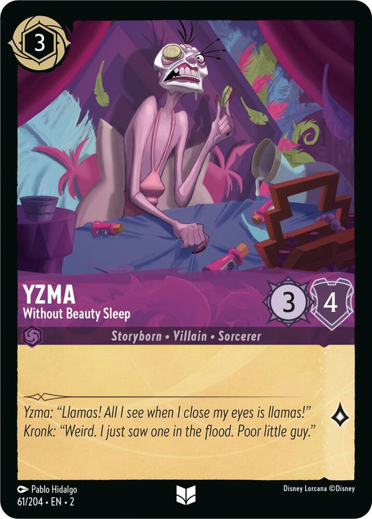 Lorcana - Yzma - Without Beauty Sleep - Rise of the Floodborn (2)