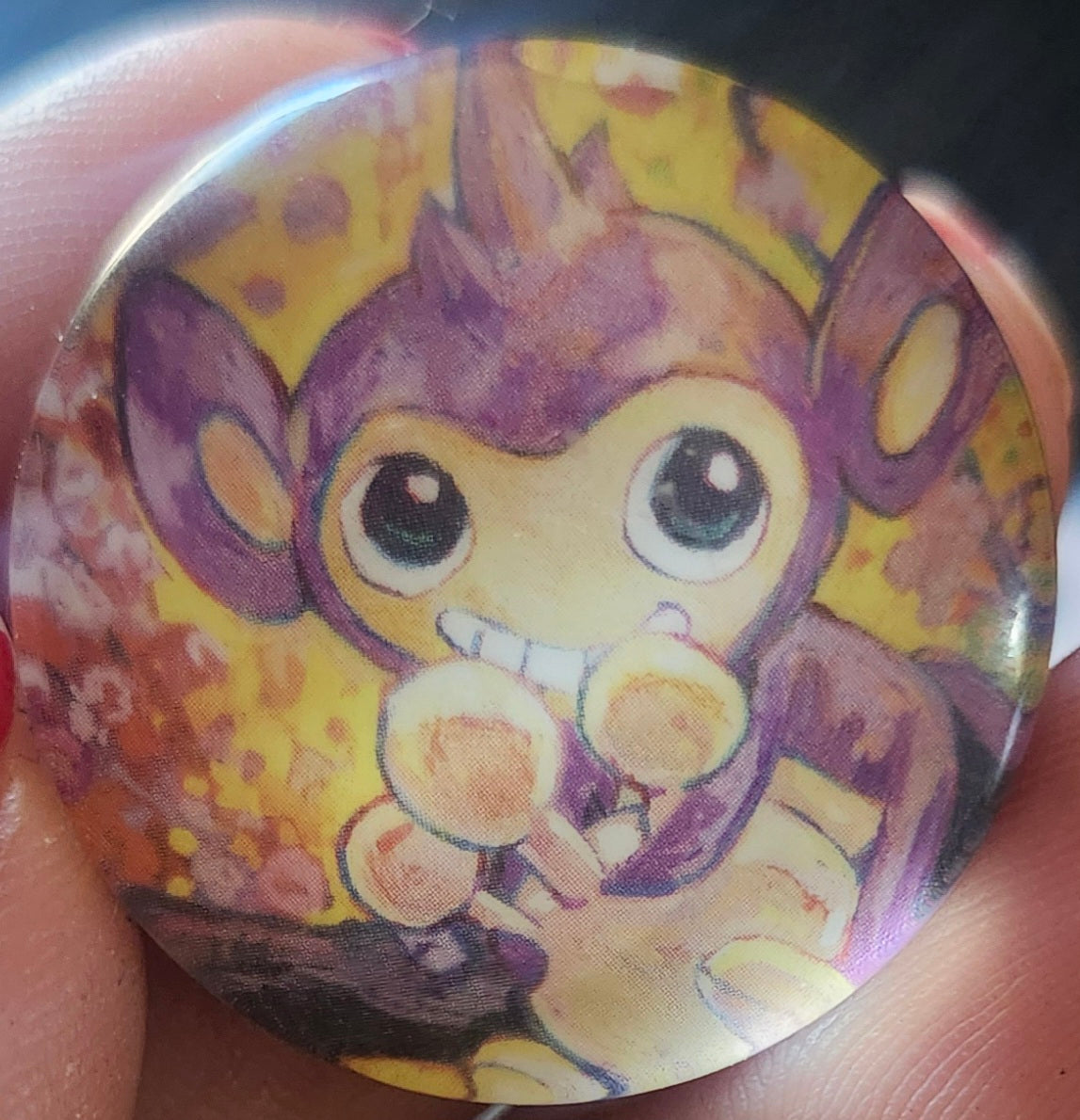 1" Round Pokemon Themed Magnets