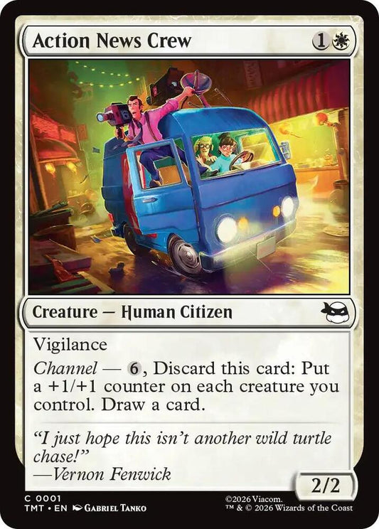 MTG - Action News Crew - Teenage Mutant Ninja Turtles (TMT)