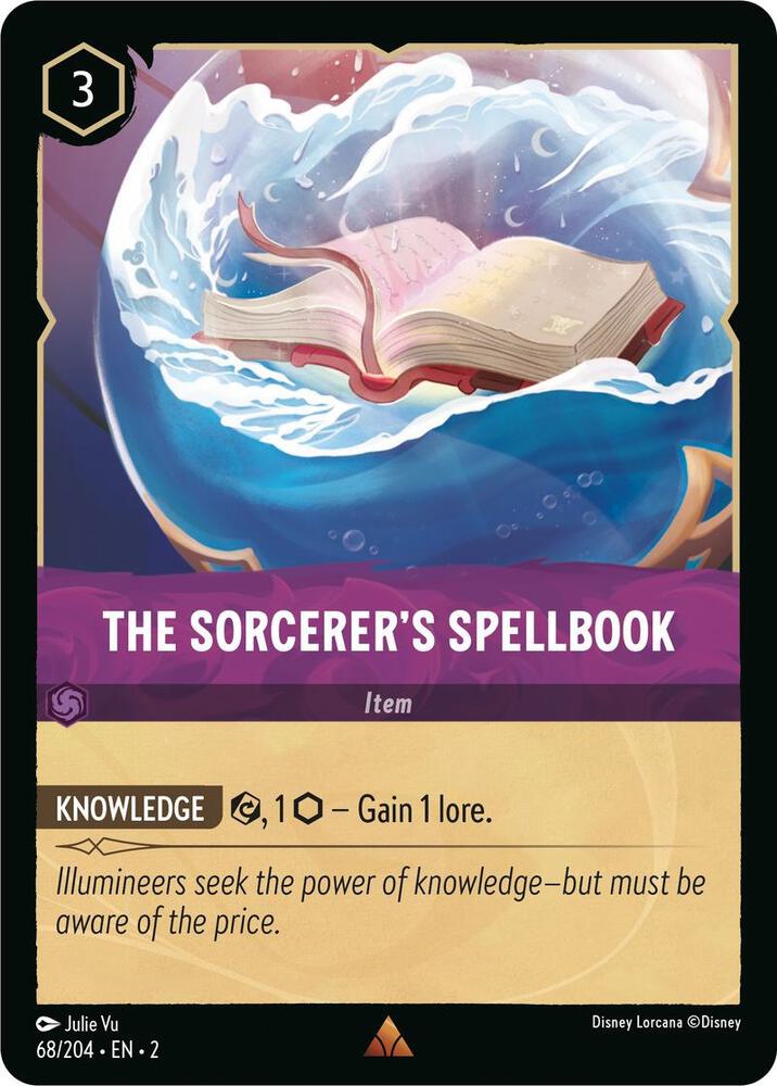 Lorcana - The Sorcerer's Spellbook - Rise of the Floodborn (2)