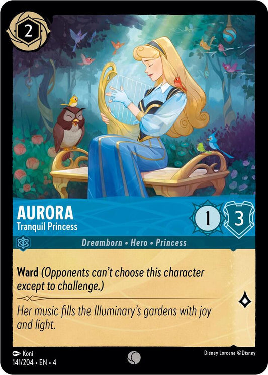 Lorcana - Aurora - Tranquil Princess - Ursula's Return (4)
