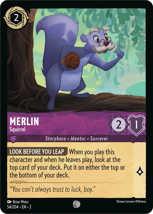 Lorcana - Merlin - Squirrel - Rise of the Floodborn (2)