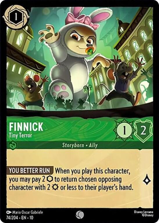 Lorcana - Finnick Tiny Terror - Whispers in the Well (10)