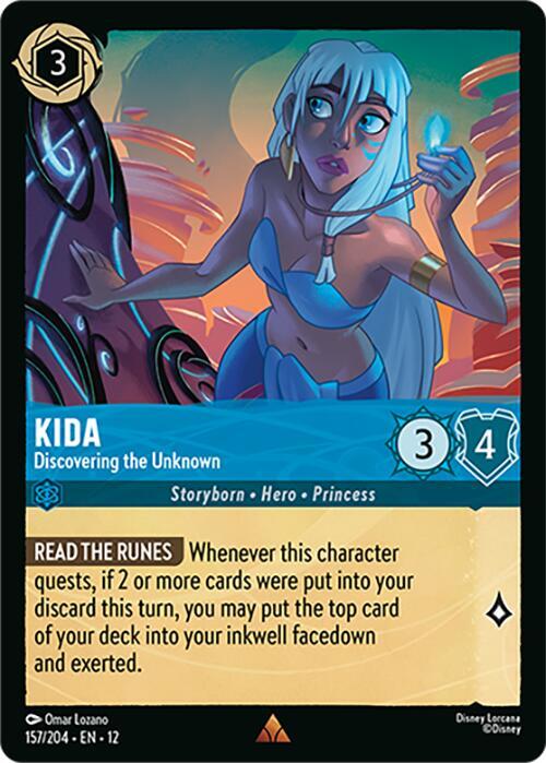 Lorcana - Kida - Discovering the Unknown - Wilds Unknown (12)