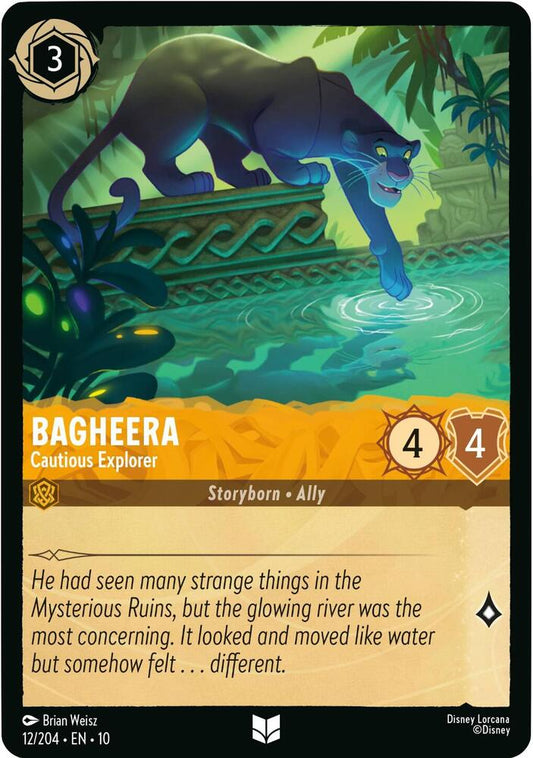 Lorcana - Bagheera Cautious Explorer - Whispers in the Well (10)
