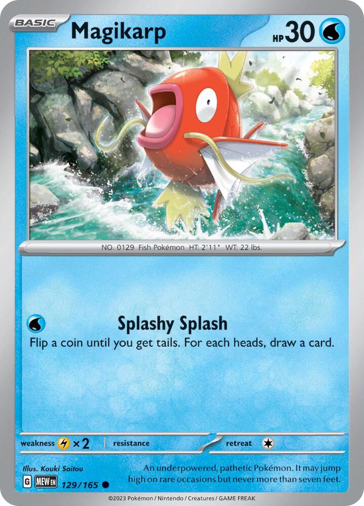 Pokemon - Magikarp - SV: Scarlet & Violet 151 (MEW)