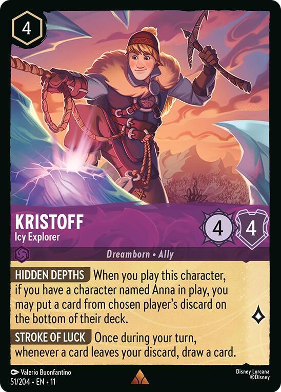 Lorcana - Kristoff - Icy Explorer - Winterspell (11)