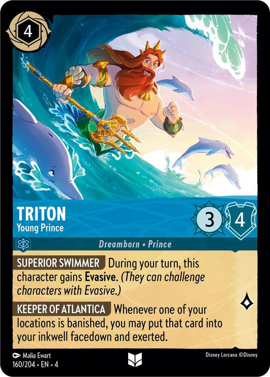 Lorcana - Triton - Young Prince - Ursula's Return (4)