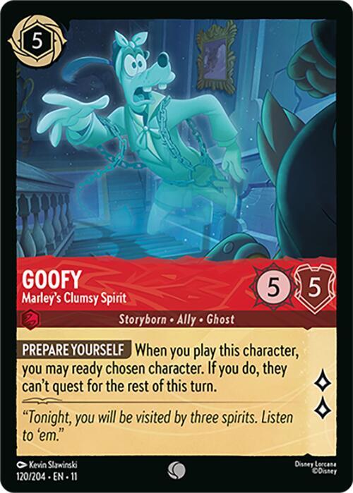 Lorcana - Goofy - Marley's Clumsy Spirit - Winterspell (11)