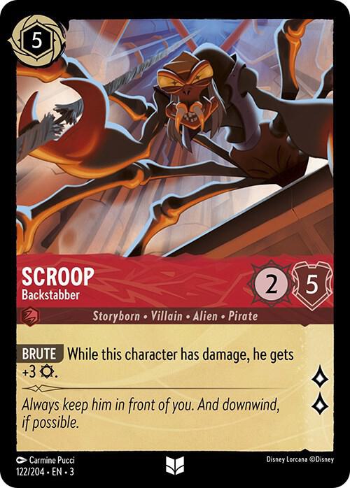 Lorcana - Scroop - Backstabber - Into the Inklands (3)