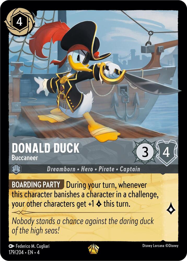 Lorcana - Donald Duck - Buccaneer - Ursula's Return (4)