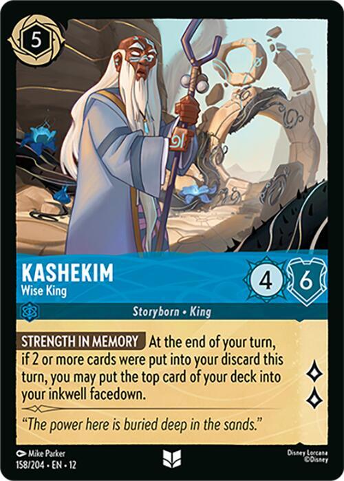 Lorcana - Kashekim - Wise King - Wilds Unknown (12)