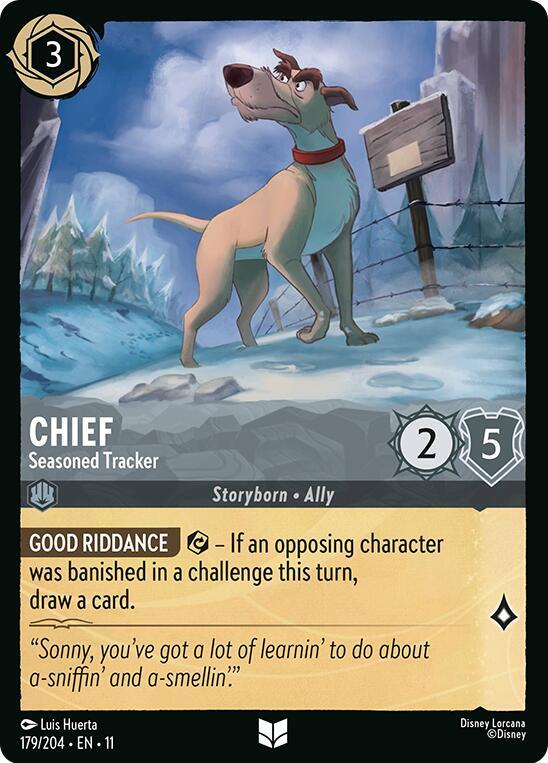 Lorcana - Chief - Seasoned Tracker - Winterspell (11)