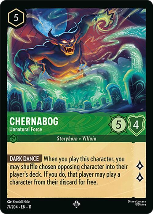 Lorcana - Chernabog - Unnatural Force - Winterspell (11)
