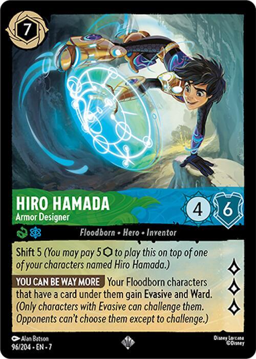 Lorcana - Hiro Hamada - Armor Designer - Archazia's Island (7)