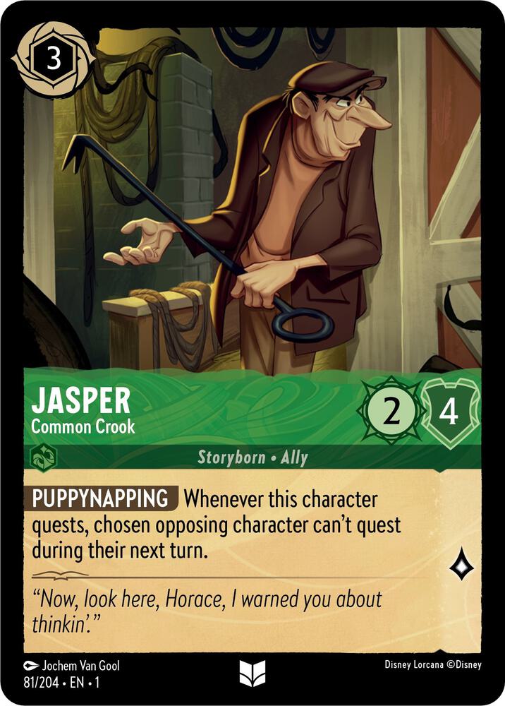 Lorcana - Jasper - Common Crook - The First Chapter (1)