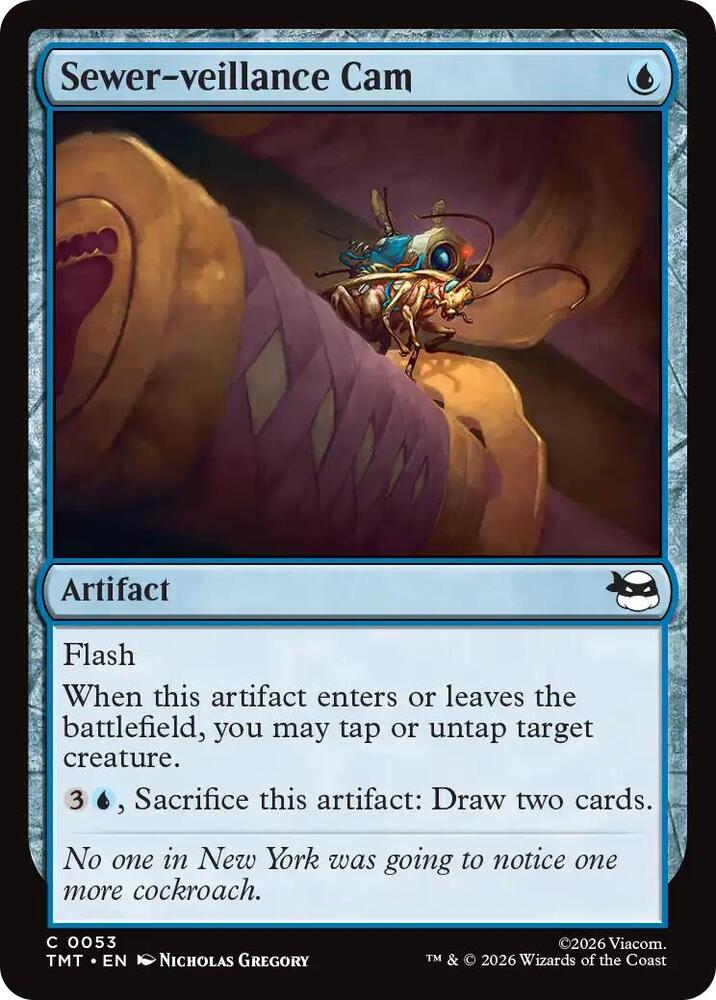 MTG - Sewer-veillance Cam - Teenage Mutant Ninja Turtles (TMT) Foil