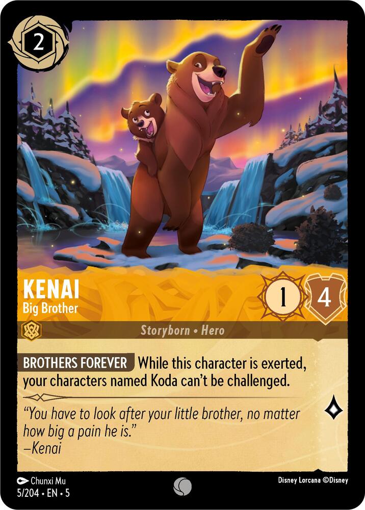 Lorcana - Kenai - Big Brother - Shimmering Skies (5)