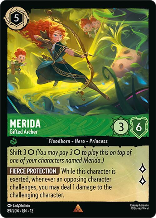 Lorcana - Merida - Gifted Archer - Wilds Unknown (12)