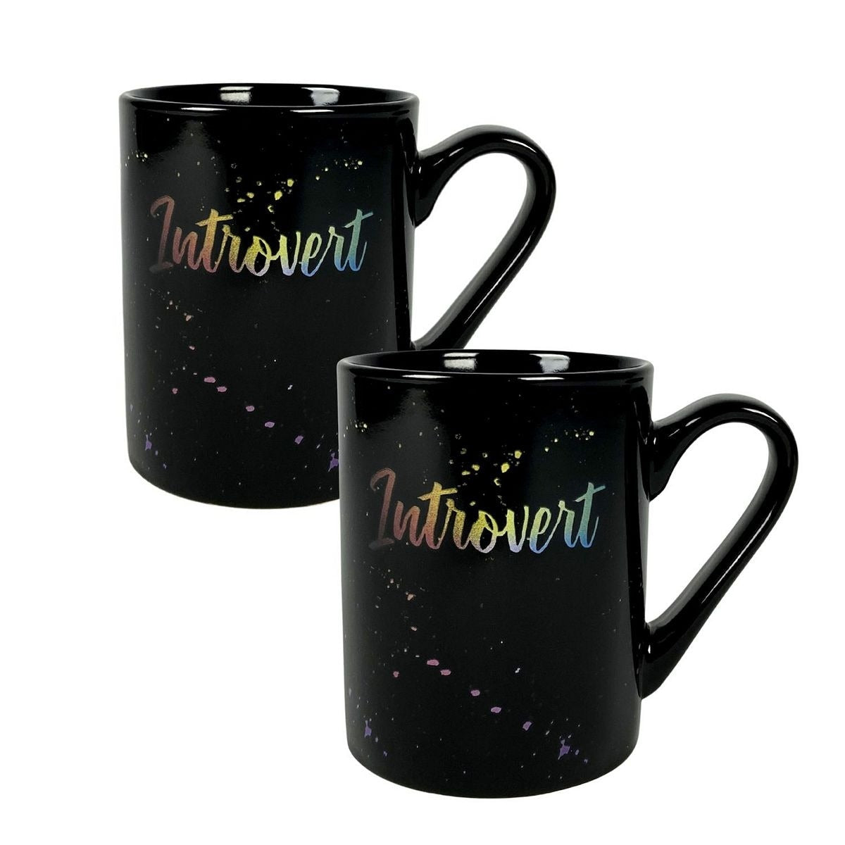 10 Strawberry Street Introvert Paint Splatter Mug