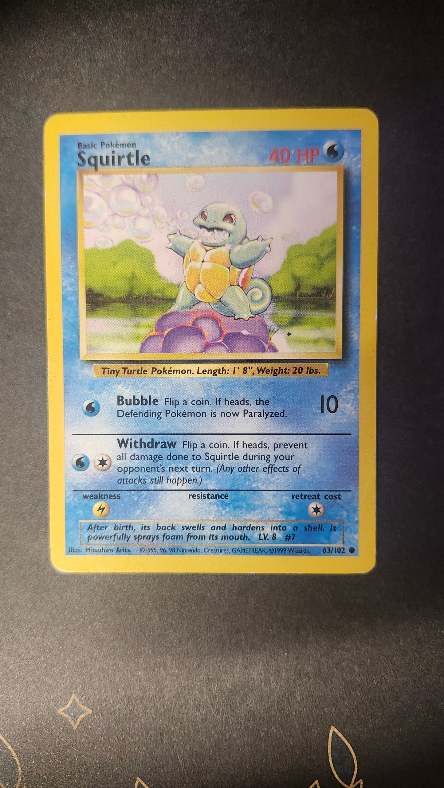 Pokemon - Squirtle - Base Set (BS)