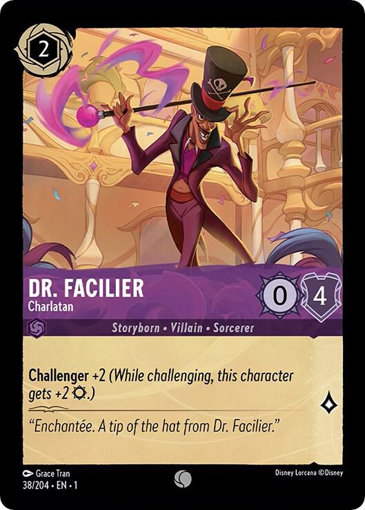 Lorcana - Dr. Facilier - Charlatan - The First Chapter (1)