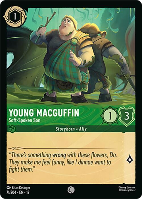 Lorcana - Young MacGuffin - Soft-Spoken Son - Wilds Unknown (12)
