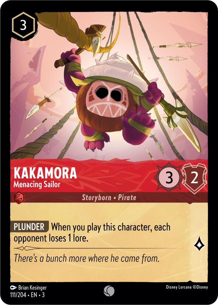 Lorcana - Kakamora - Menacing Sailor - Into the Inklands (3)