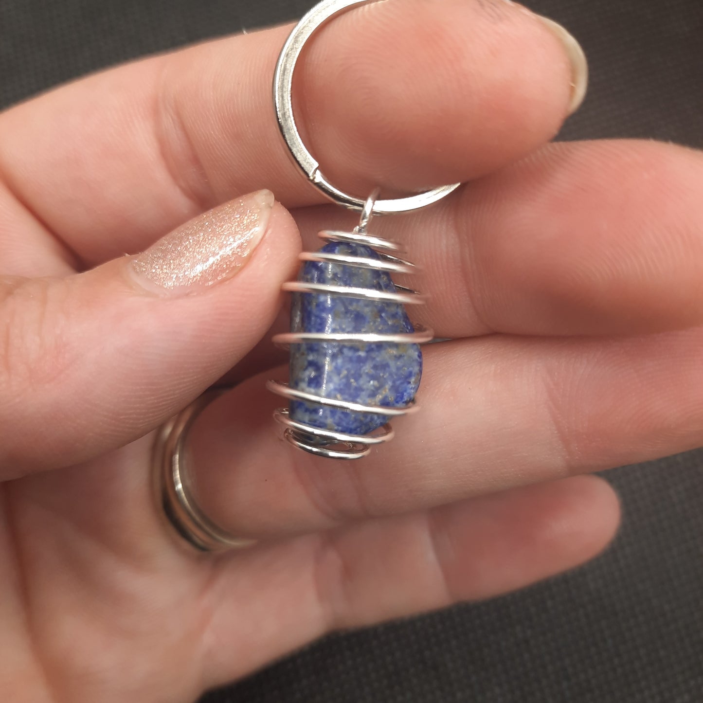 BG Signature Collection Lapis Lazuli Keychain Small