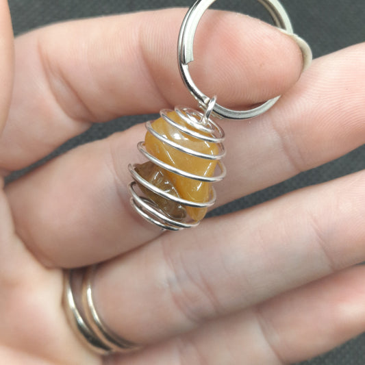 BG Signature Collection Citrine & Tiger's Eye Small Keychain