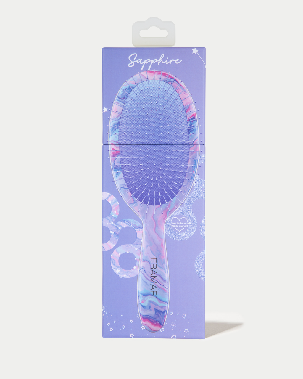 Sapphire Detangle Brush